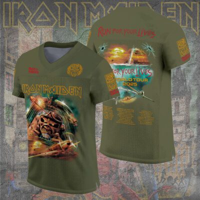 Iron Maiden Football Jersey