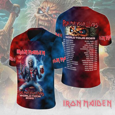 Iron Maiden Football Jersey