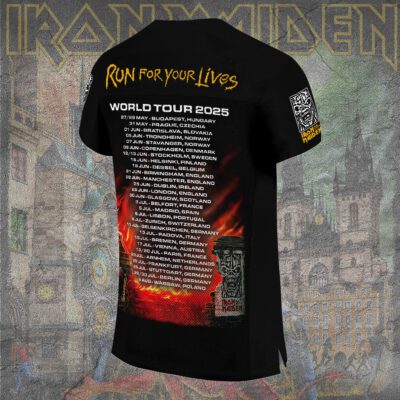 Iron Maiden Football Jersey 2 1