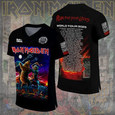 Iron Maiden Football Jersey