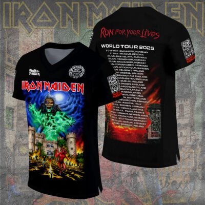 Iron Maiden Football Jersey