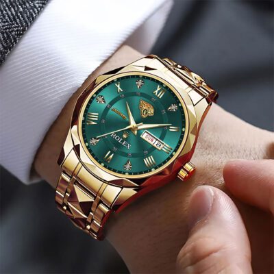 Jacksonville Jaguars x Rolex Alloy Luxury Quartz Watch 2