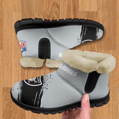 Las Vegas Raiders Comfy Winter Snow Boots SBA1116