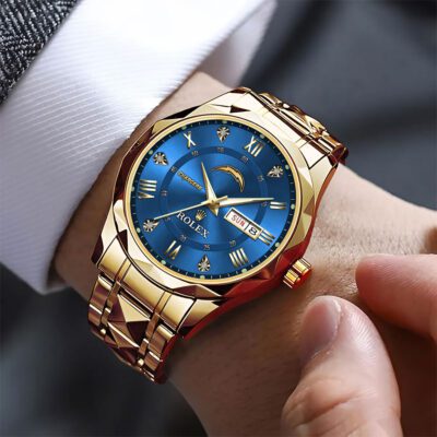 Los Angeles Chargers x Rolex Alloy Luxury Quartz Watch 2
