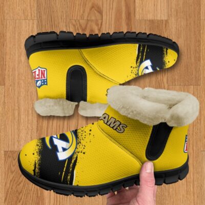 Los Angeles Rams Comfy Winter Snow Boots SBA1107