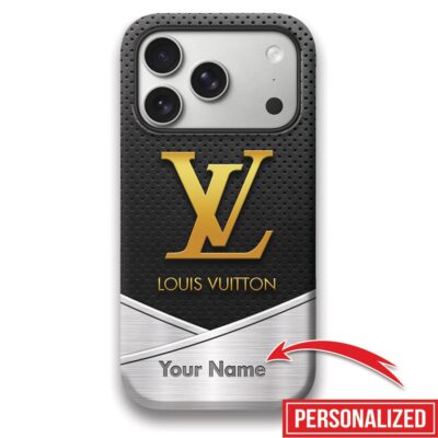 Louis Vuitton LV Golden Metal Luxury Phone Case Iphone 17 Series LIMITED1063 2