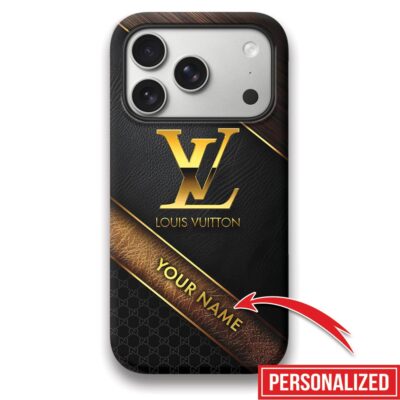 Louis Vuitton LV Leather LV Pattern Luxury Phone Case Iphone 17 Series LIMITED1069 2