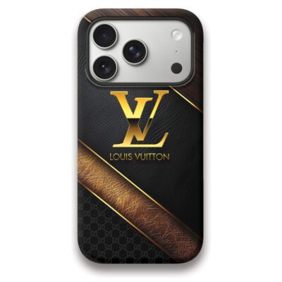 Louis Vuitton LV Leather LV Pattern Luxury Phone Case Iphone 17 Series LIMITED1069
