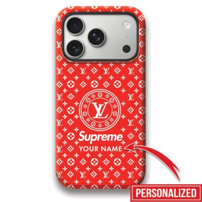 Louis Vuitton LV Supreme Pattern Luxury Phone Case Iphone 17 Series LIMITED1059 2