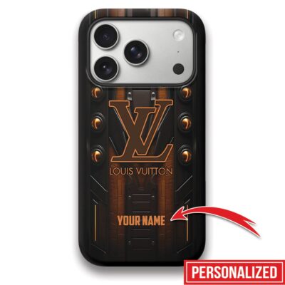 Louis Vuitton LV Wood Brown Luxury Phone Case Iphone 17 Series LIMITED1064 2