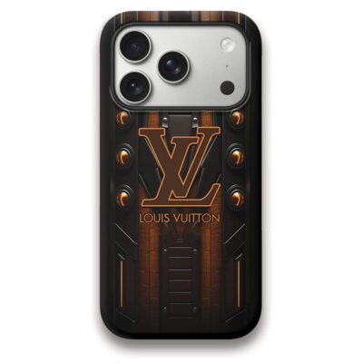 Louis Vuitton LV Wood Brown Luxury Phone Case Iphone 17 Series LIMITED1064