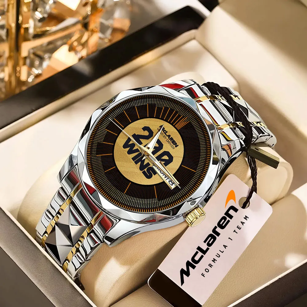 McLaren Formula 1 Team 200 WINS Alloy Luxury Quartz Watch