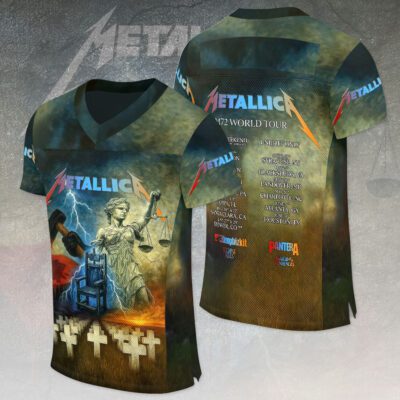 Metallica Football Jersey