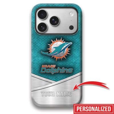 Miami Dolphins Phone Case Iphone 17 Series 2 3