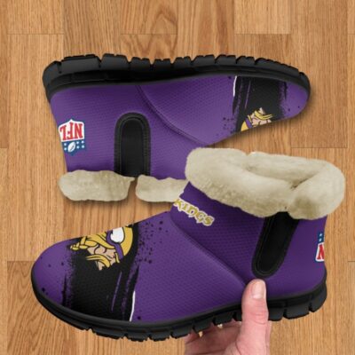 Minnesota Vikings Comfy Winter Snow Boots SBA1115