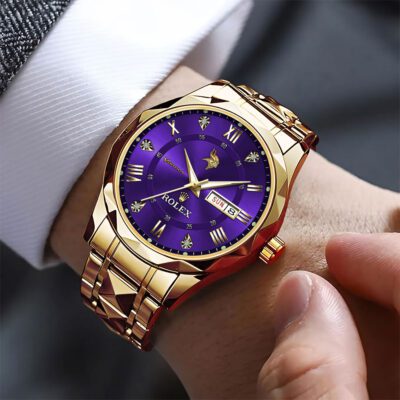 Minnesota Vikings x Rolex Alloy Luxury Quartz Watch 2