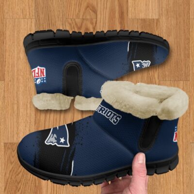 New England Patriots Comfy Winter Snow Boots SBA1128