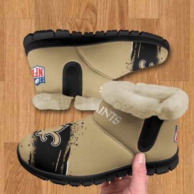 New Orleans Saints Comfy Winter Snow Boots SBA1118