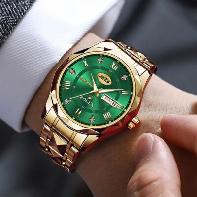 New York Jets x Rolex Alloy Luxury Quartz Watch 2