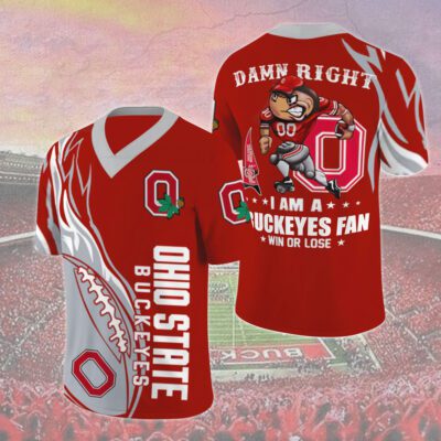 Ohio State Buckeyes Football Football Jersey