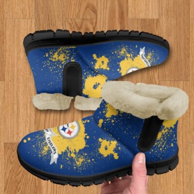 Pittsburgh Steelers Comfy Winter Snow Boots SBA1079
