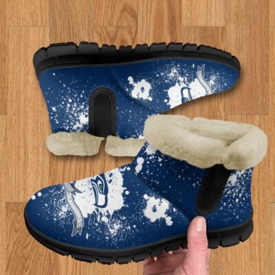 Seattle Seahawks Comfy Winter Snow Boots SBA1040