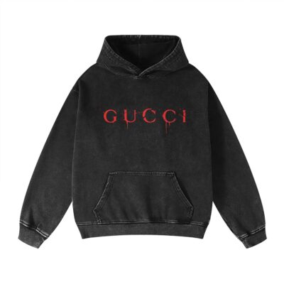 Gucci Logo Snake Personalized Luxury Washed Hoodie Limited Edition