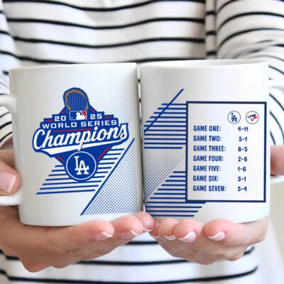 Los Angeles Dodgers World Series 2025 Ceramic Mug