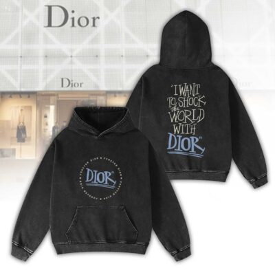 Dior Forever Dior Luxury 2D Washed Hoodie