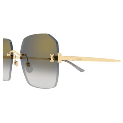 Cartier CT0591S 001 55 Sunglasses 2 CARTIER 0591S 001 55 CloseUp