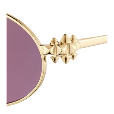 Cartier CT0644S Oval Sunglasses 3 CARTIER 0644S 002 52 closeup3